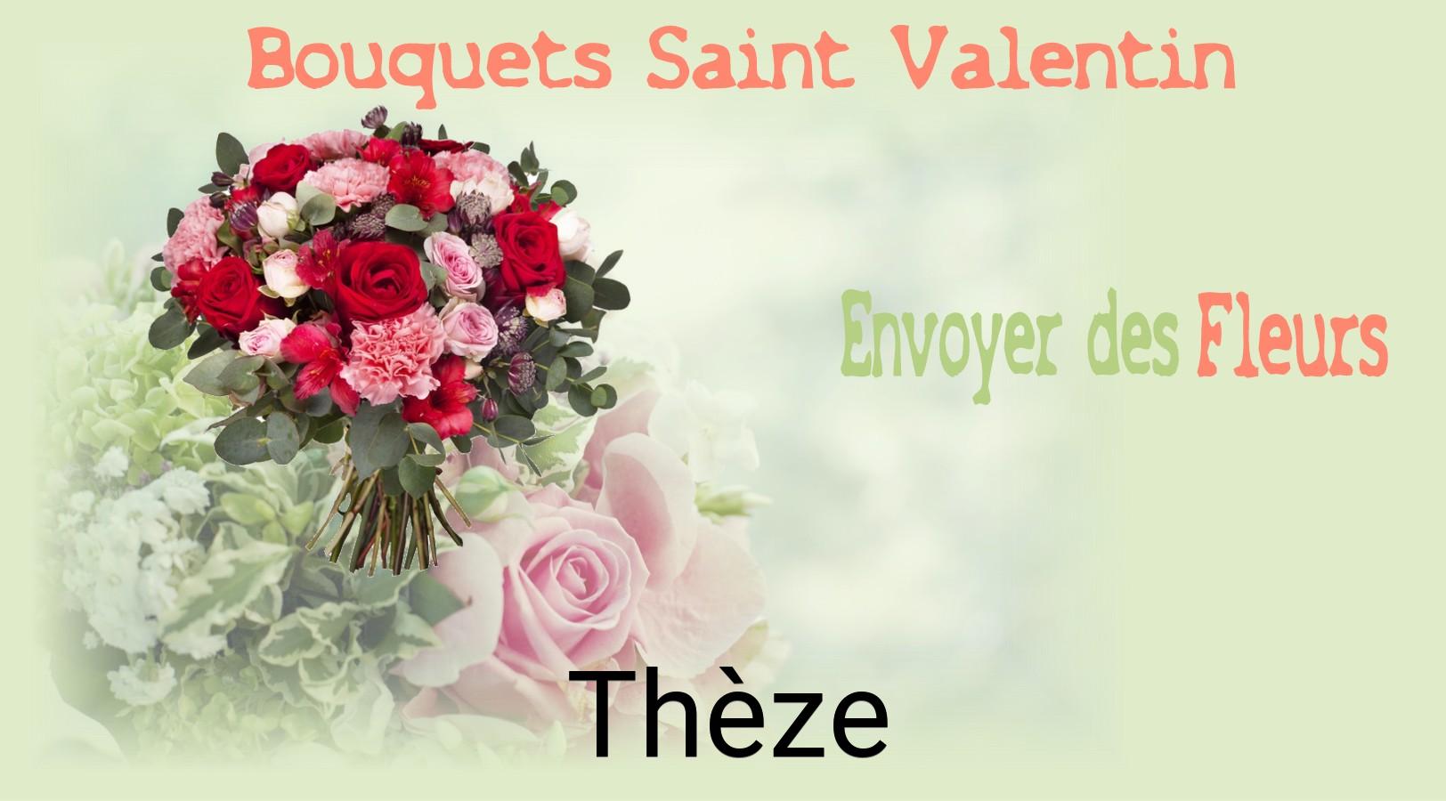 Roses de Saint-Valentin livrées à Thèze