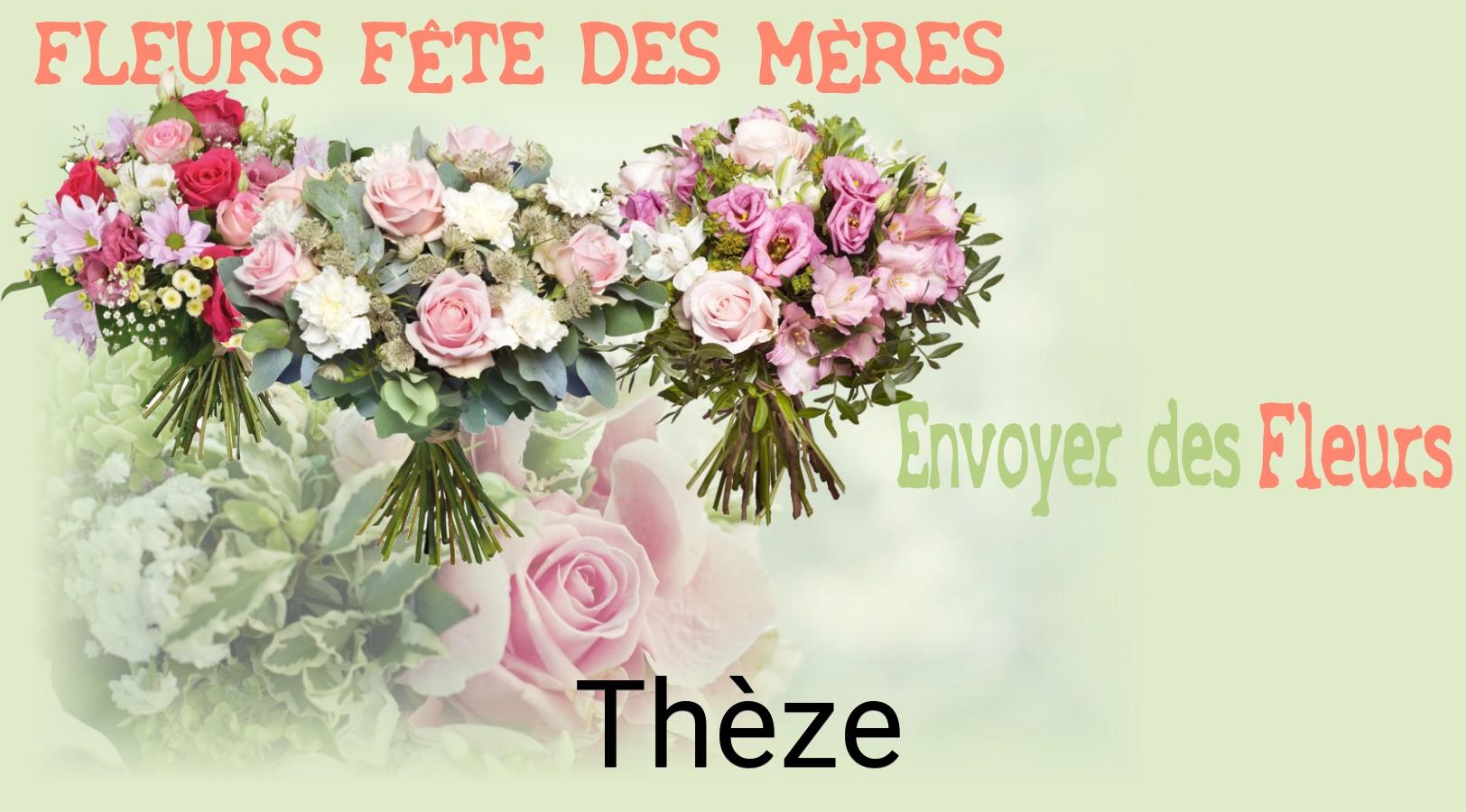 Bouquet de Fête des Mères livré à Thèze